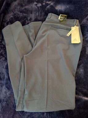adidas Straight Leg Pants in dark blue